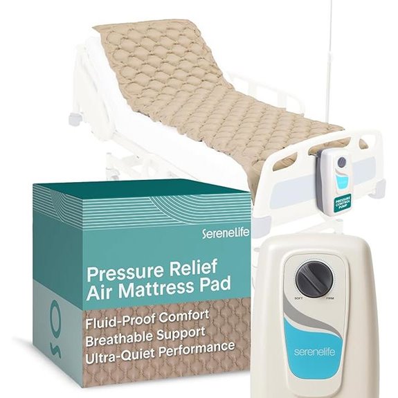 SereneLife Air Pressure Mattress with Electric Pump