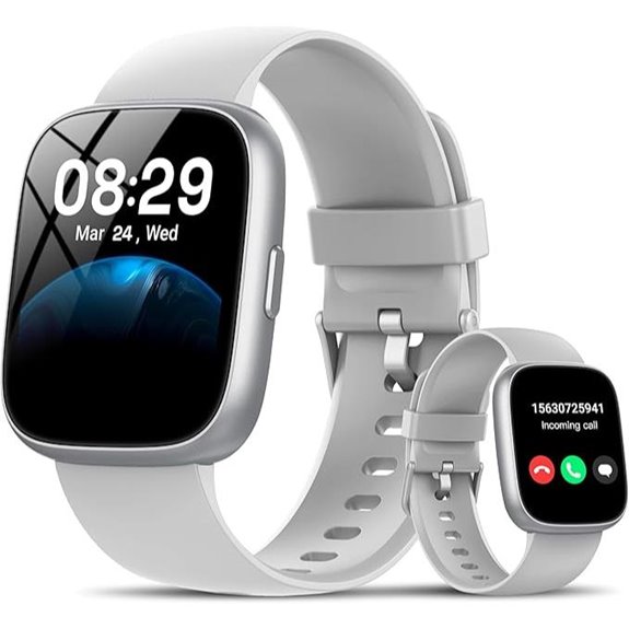 Smartwatch with Alexa Heart Rate & Sleep Monitor