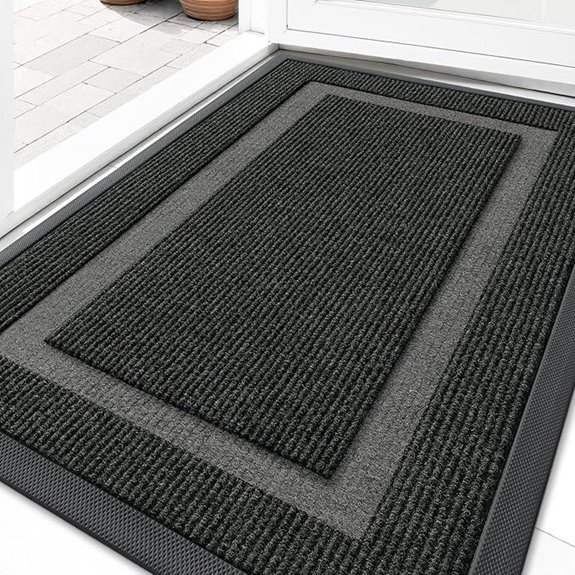 OLANLY Waterproof All-Season Indoor Outdoor Doormat