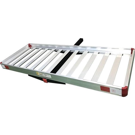 MaxxHaul Aluminum Cargo Carrier Basket 500 lbs Capacity