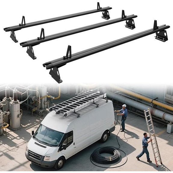 Aluminum Van Roof Rack for Cargo Vans