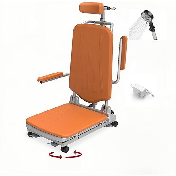3-in-1 Aluminum Electric Floor Chair Lift
