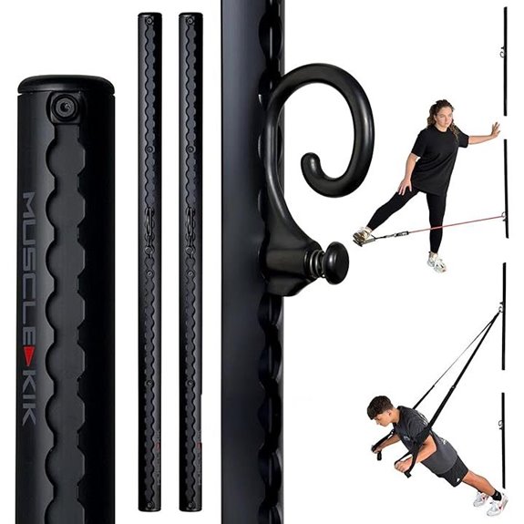 Aluminum Wall-Mounted Fitness System with 100+ Exercises