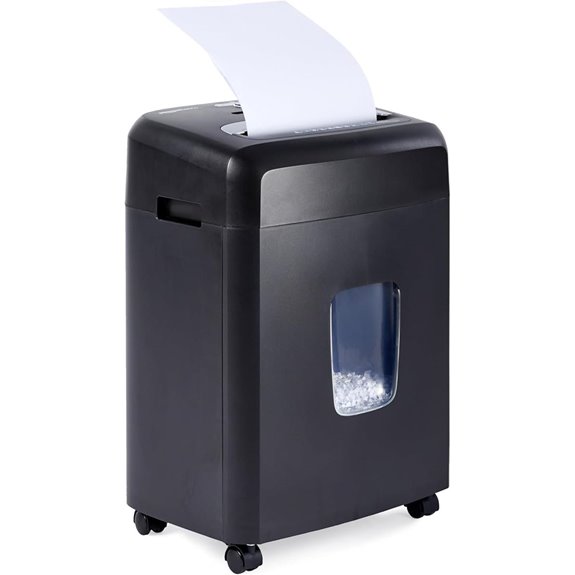 Amazon Basics Micro Cut Paper & Credit Card Shredder