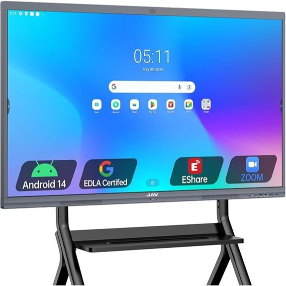 JAV Smart Interactive Whiteboard with Android OS