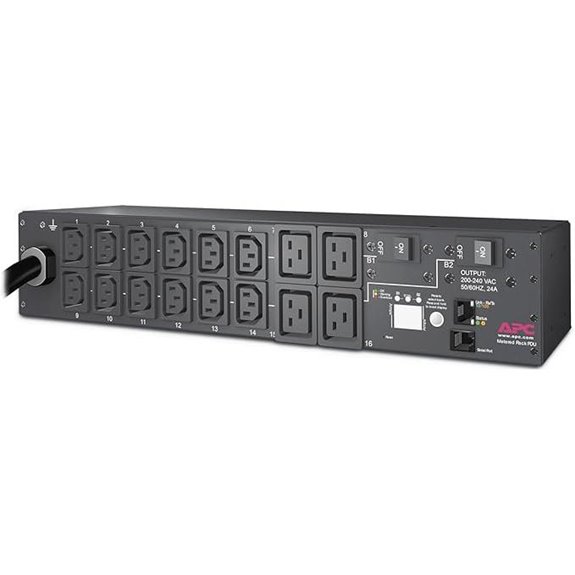 APC Metered Rack Mount PDU 16-Outlets 2U