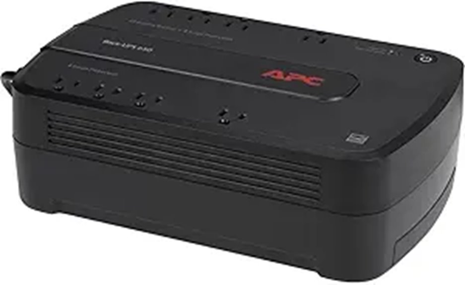 APC BE650G1 UPS Battery Backup Surge Protector