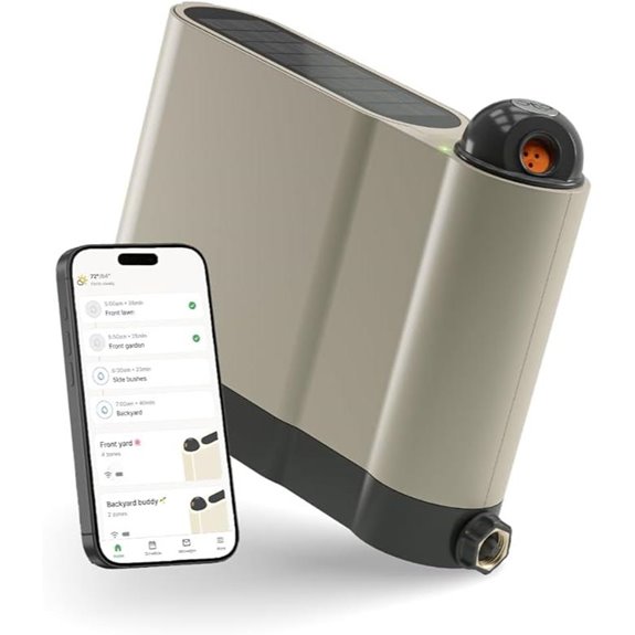 OtO Smart Sprinkler – App-Controlled Solar-Powered Watering System