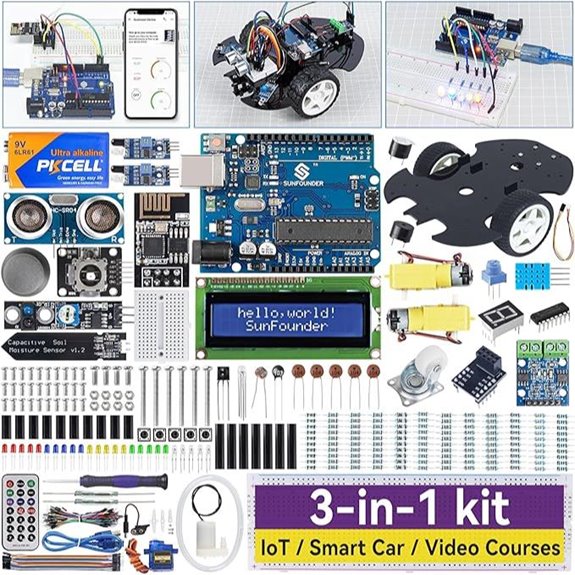 SunFounder Ultimate Arduino Starter Kit with Tutorials