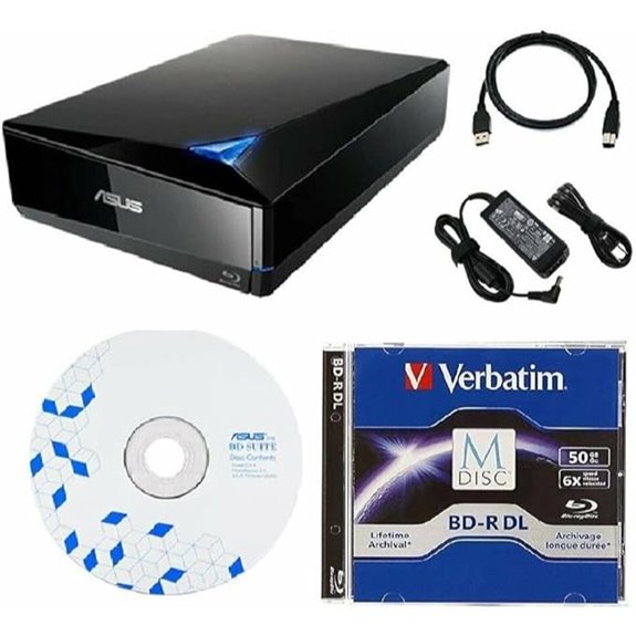 Produplicator Asus 16x External Blu-ray Drive Bundle