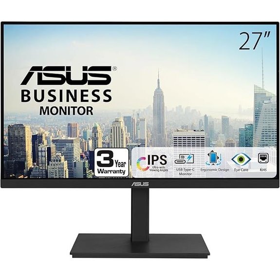 ASUS 27” 1080P IPS Monitor with USB-C & VESA