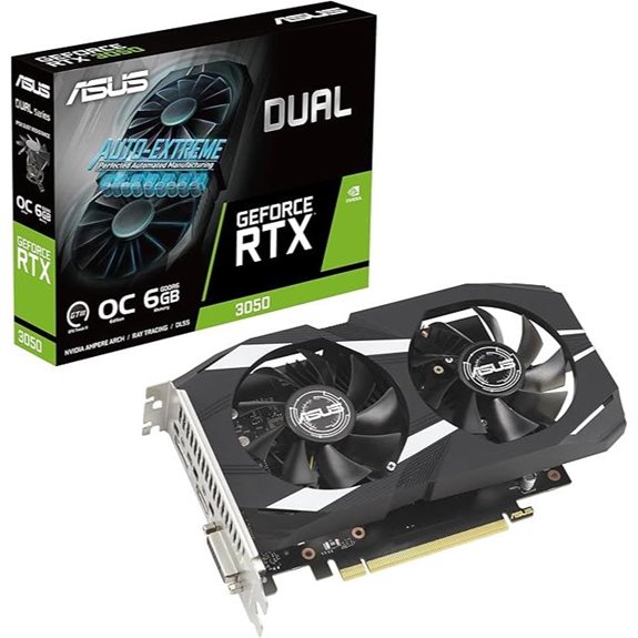 ASUS NVIDIA RTX 3050 6GB Gaming Graphics Card
