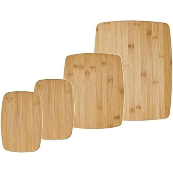 Farberware Reversible Bamboo Cutting and Charcuterie Set