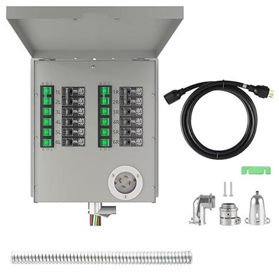 Nature's Generator Transfer Switch Kit (12-Circuits)