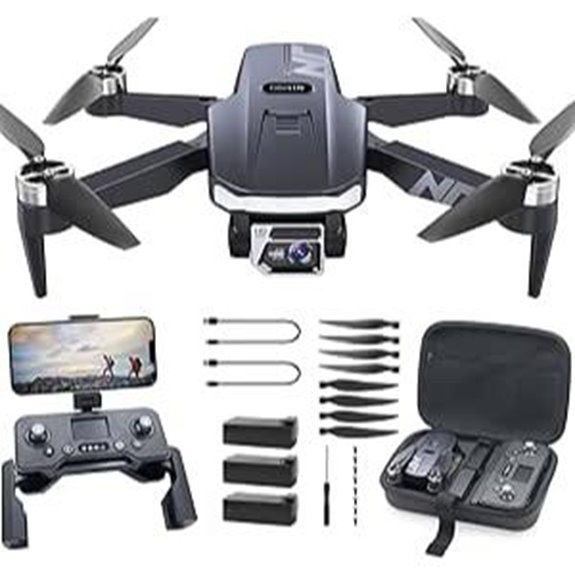 4K GPS Drone with Camera for Beginners