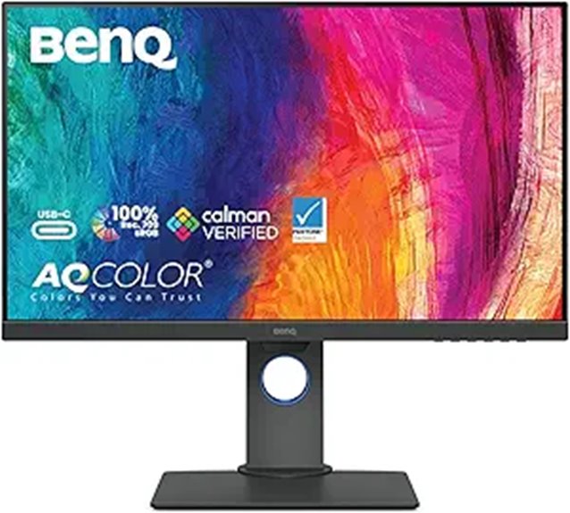 BenQ PD2705Q 27 QHD IPS Monitor with USB-C