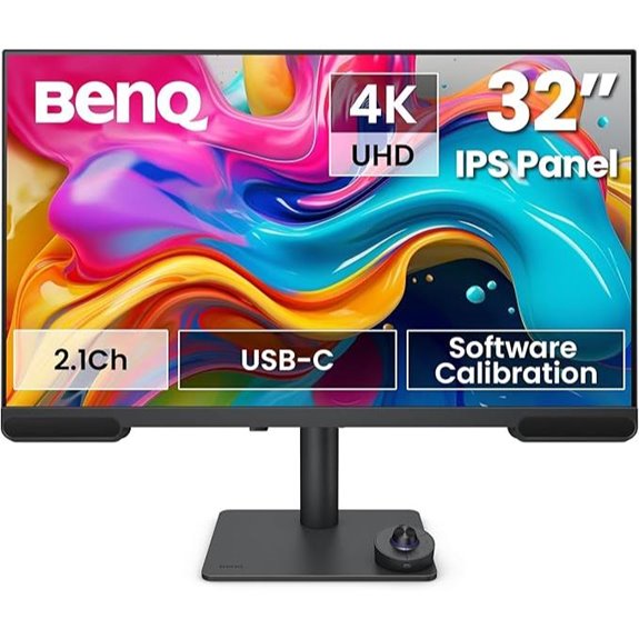 BenQ PV3200U 32” 4K UHD Monitor for Video Editing