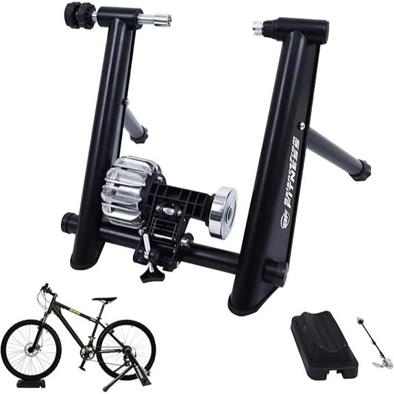 Fitvids Bike Trainer Stand with Riser Block