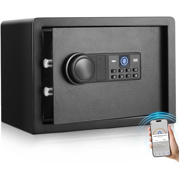 XDeer Biometric Safe Box with Multiple Unlock Options