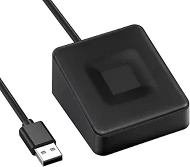 TEC ESS USB Fingerprint Biometric Passkey Scanner