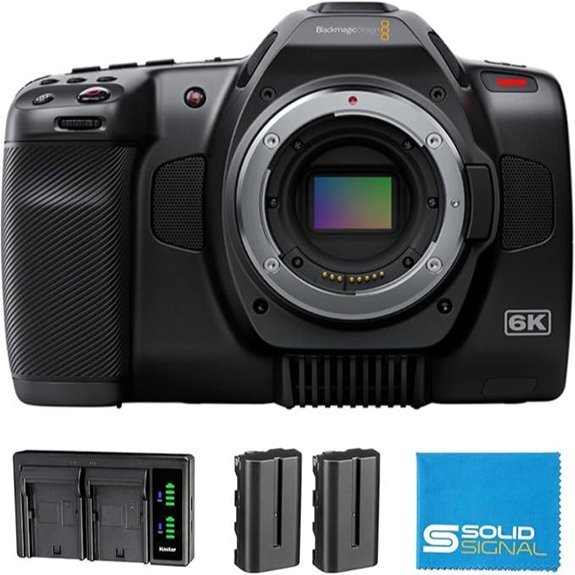 Blackmagic Pocket Cinema Camera 6K Pro Bundle