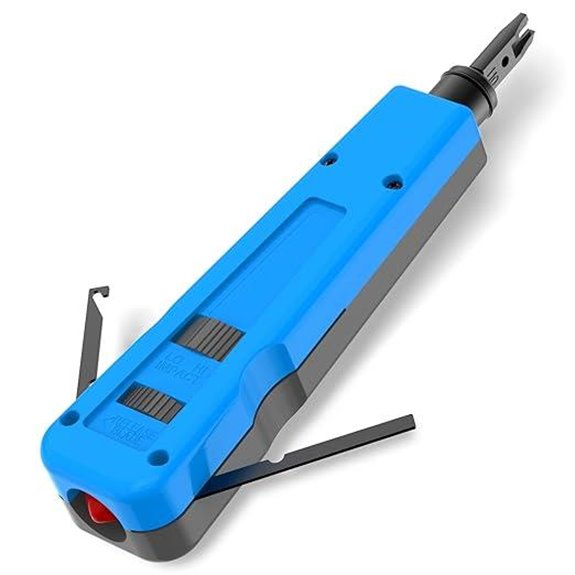 Ethernet Keystone Punch Down Tool (110/66 Blades Blue)