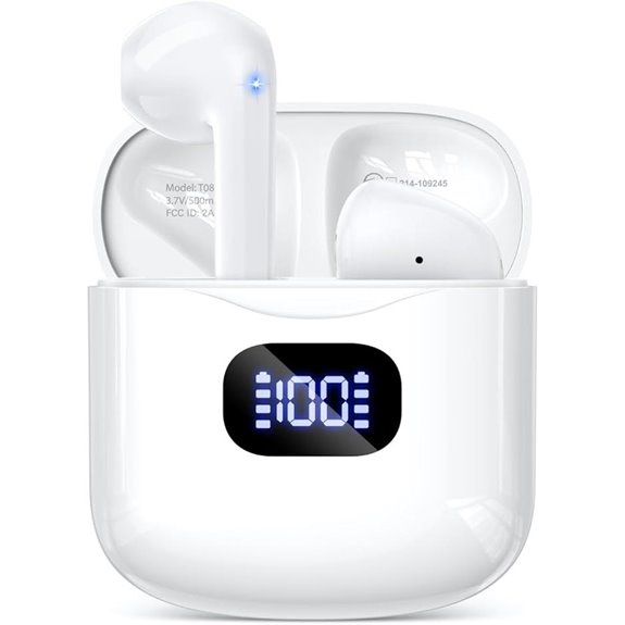 Wireless Bluetooth 5.3 Earbuds with Charging Case