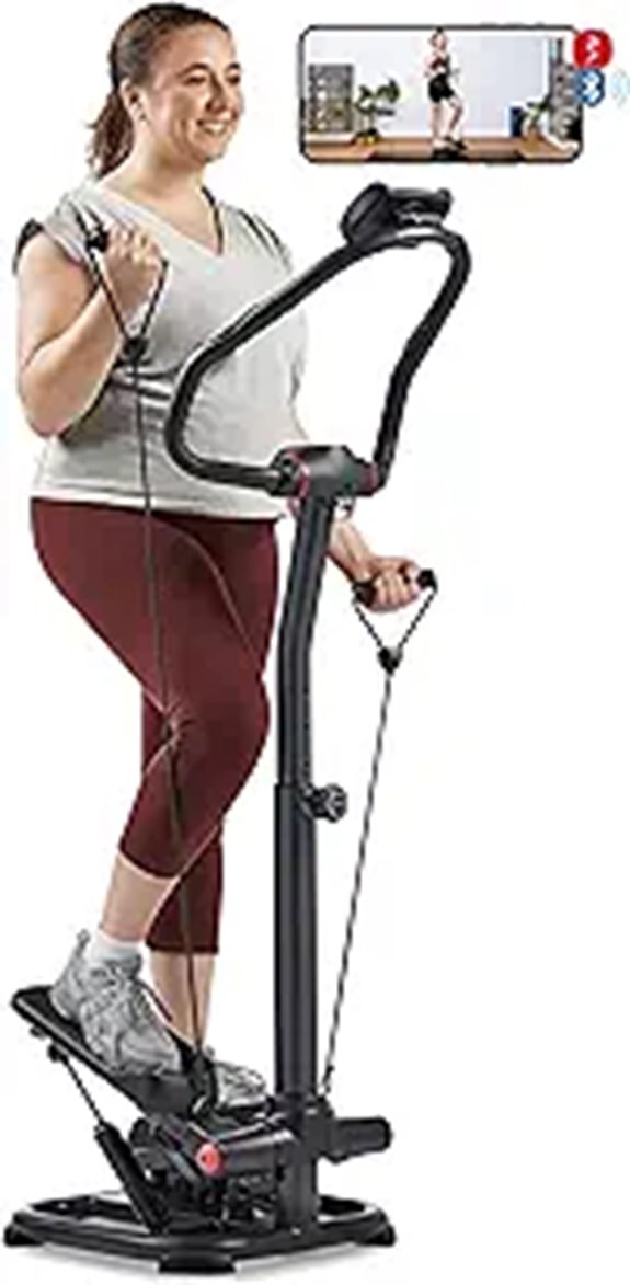 Sunny Health & Fitness Power Stepper with Bluetooth