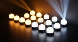 bright 15 color video leds