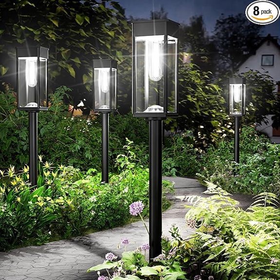 Super Bright Solar Pathway Lights (8 Pack)