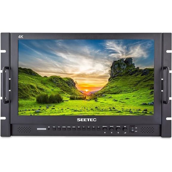 SEETEC 17.3 7RU Broadcast Rack Monitor with Inputs