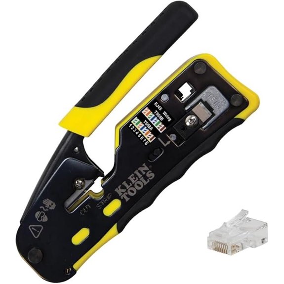 Klein Tools 50-Pack RJ45 Crimp & Data Cable Kit