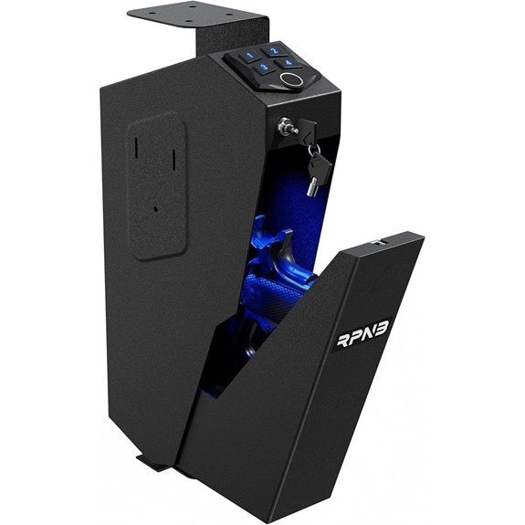RPNB California DOJ Biometric Gun Safe with Auto Lid