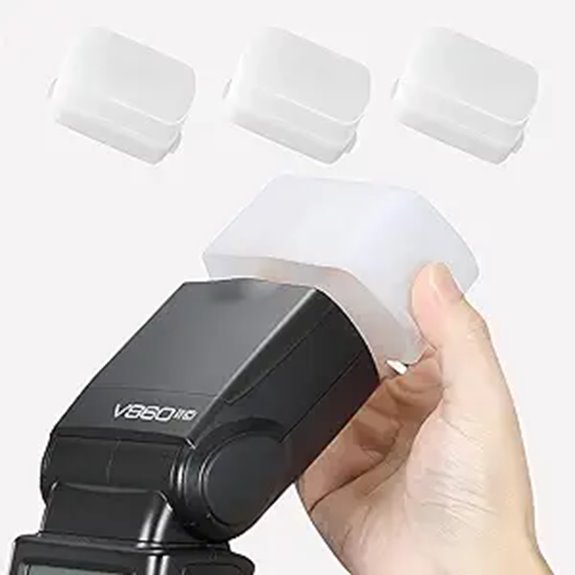 Flash Diffuser Set for Canon & Godox Speedlights
