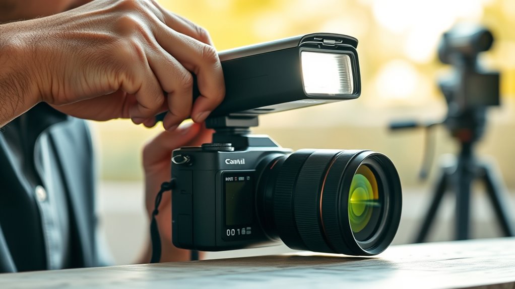 camera flash selection criteria