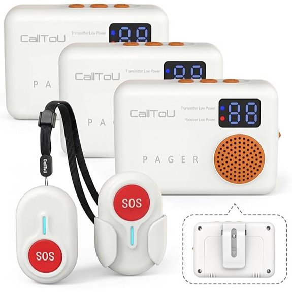 CallToU Caregiver Pager System with Call Buttons