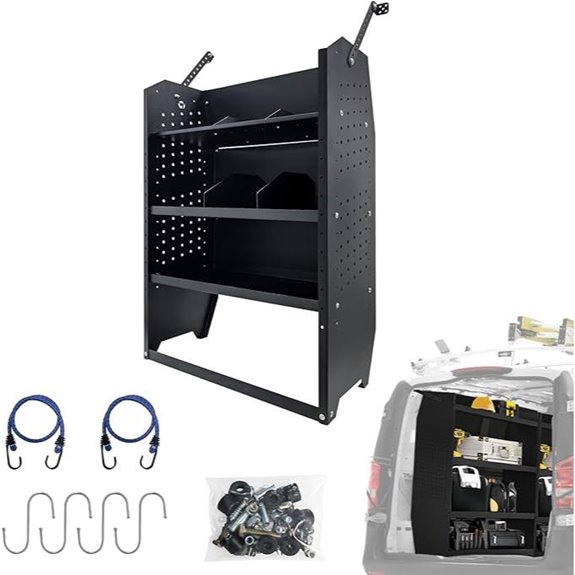 Cargo Van Shelving System for Ford Transit and More