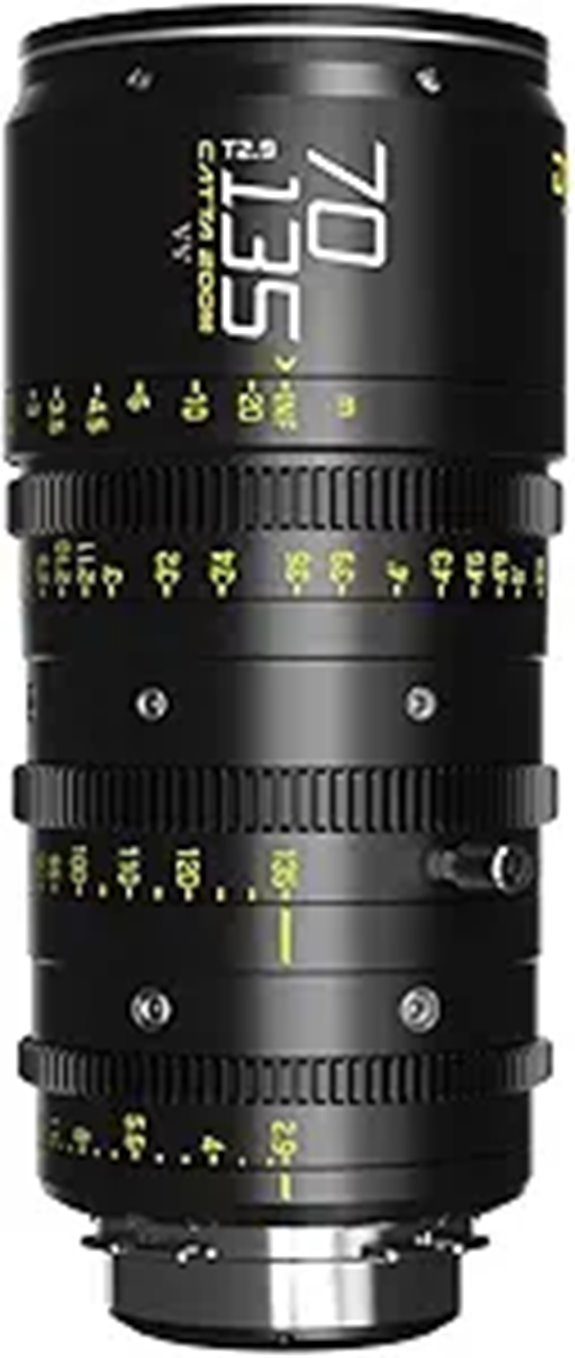 DZOFILM Catta Ace 70-135mm T2.9 Cine Lens for PL Mount and Canon EF Black
