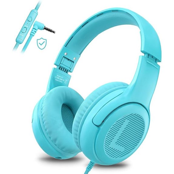 Toddler Kids Wired Headphones with Volume Limit