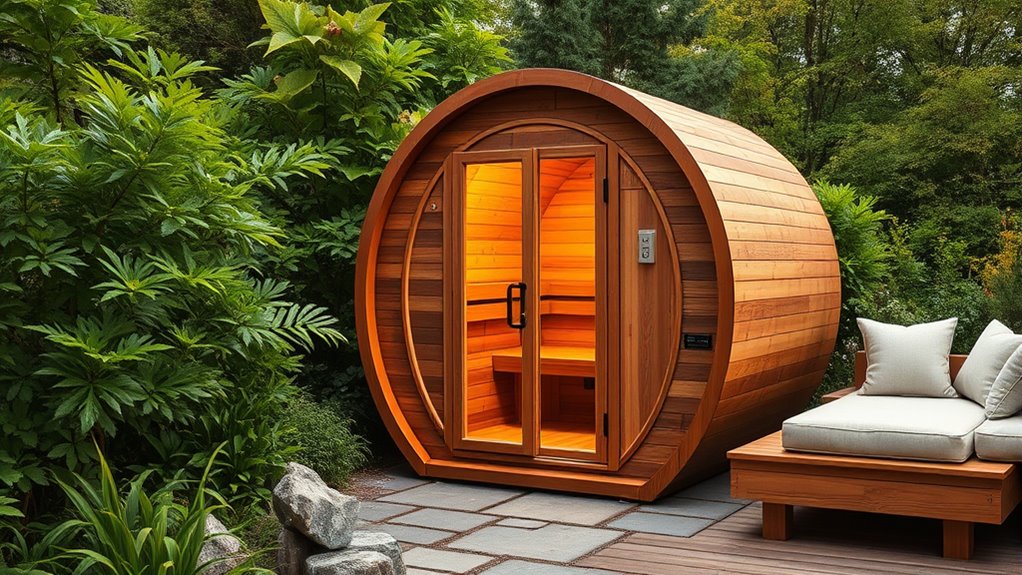 choosing durable outdoor sauna