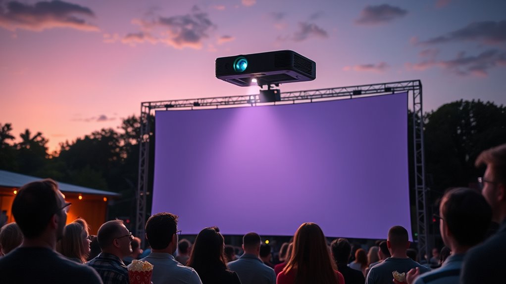 choosing festival projectors effectively