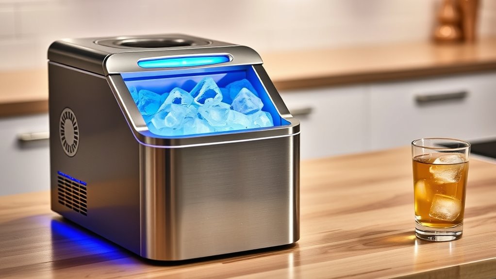 choosing home commercial ice makers