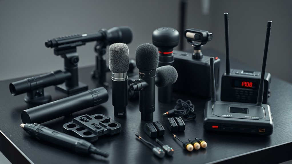 choosing professional filmmaking microphones