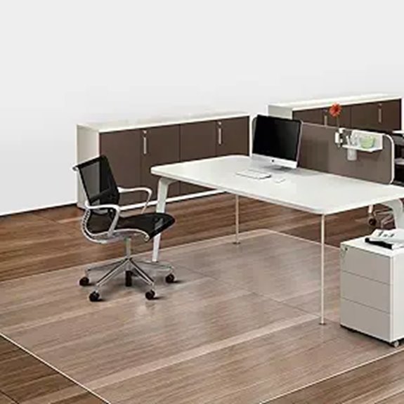 SALLOUS Clear Office Chair Mat for Hard Floors