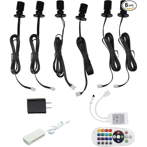 RGB LED Spot Light with Remote and Multiple Modes