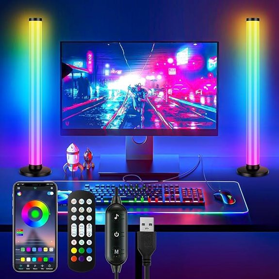 RGB RGB IC LED Light Bars for Room and Gaming