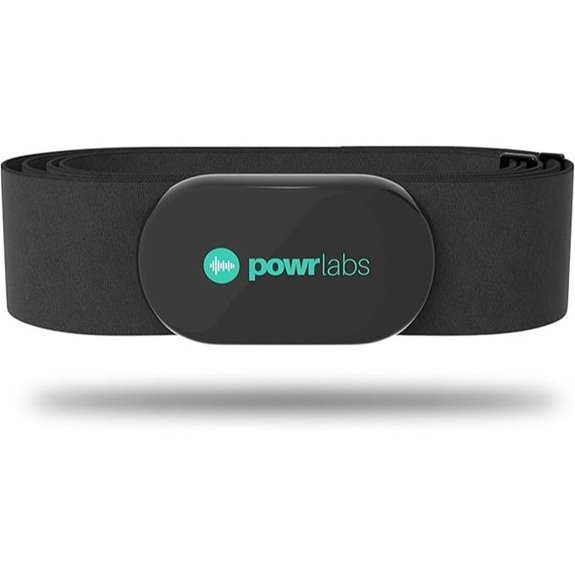 Powr Labs Heart Rate Monitor Chest Strap (All-Day Comfort)