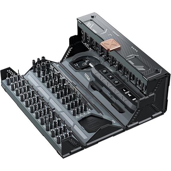 JAKEMY Small Electric Screwdriver Kit with Bits