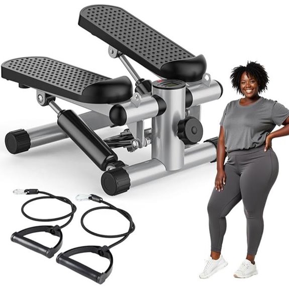 OLIXIS Mini Stepper for Home Cardio & Weight Loss