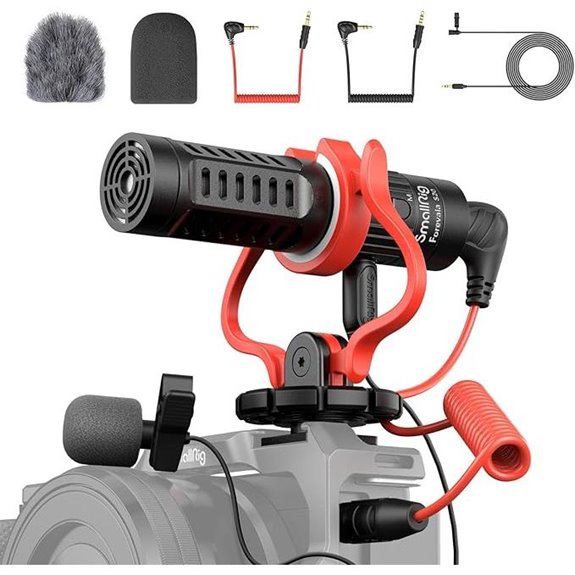 SmallRig Shotgun Microphone for DSLR iPhone & Cameras